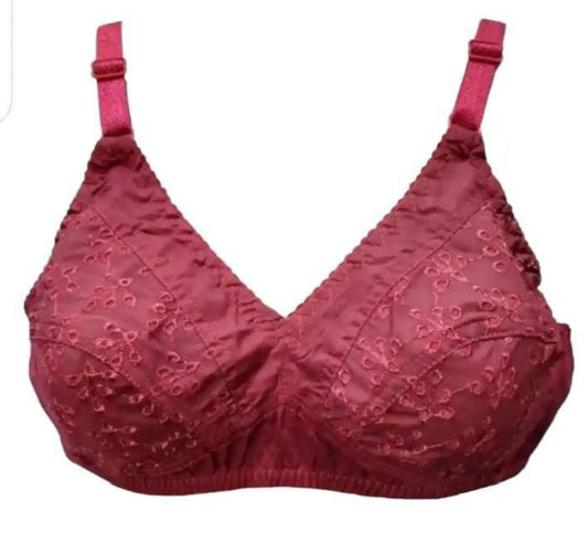 *Product Name*: Cotton Plain Comfortable And Breathable Full Cup Bra